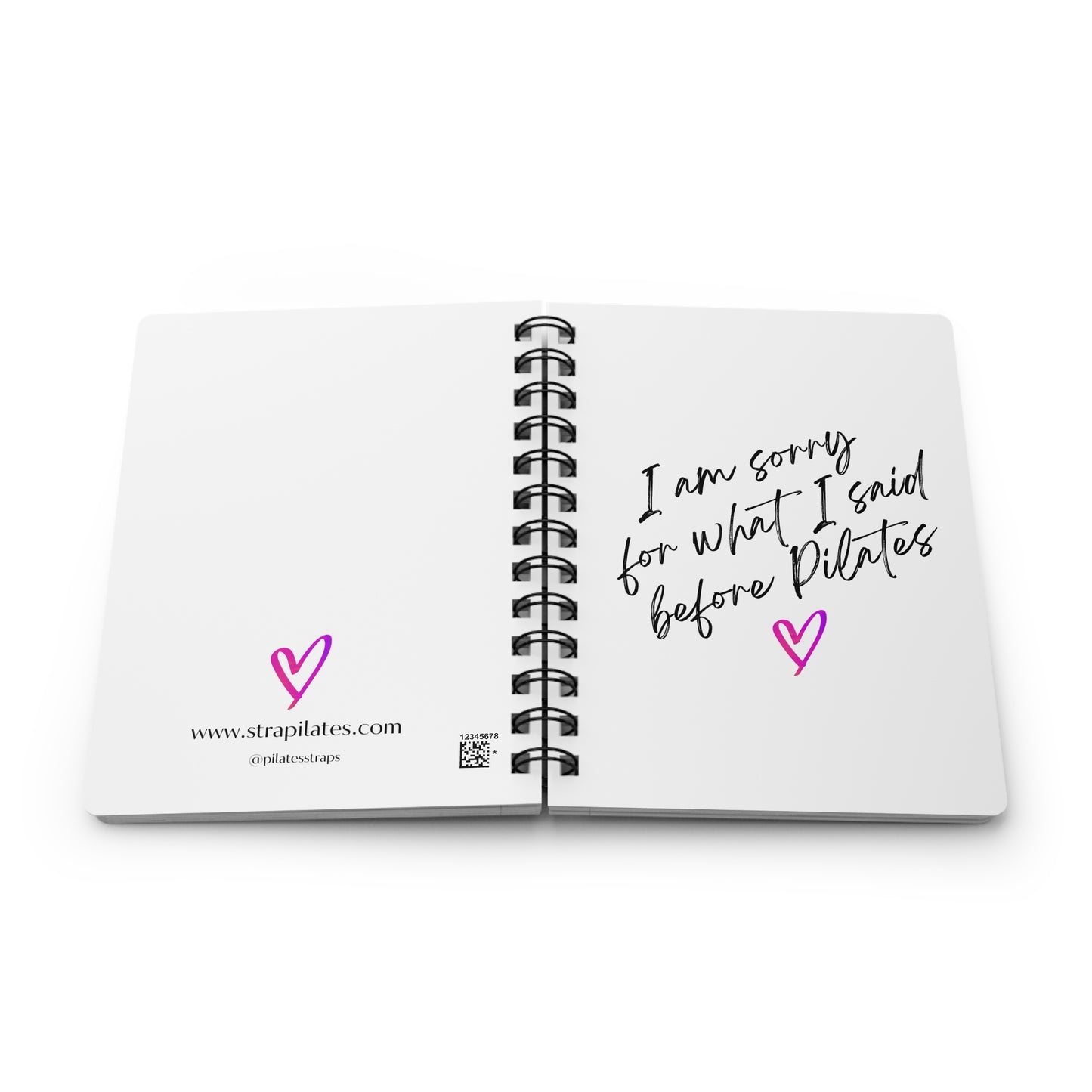 Pilates Spiral Bound Journal