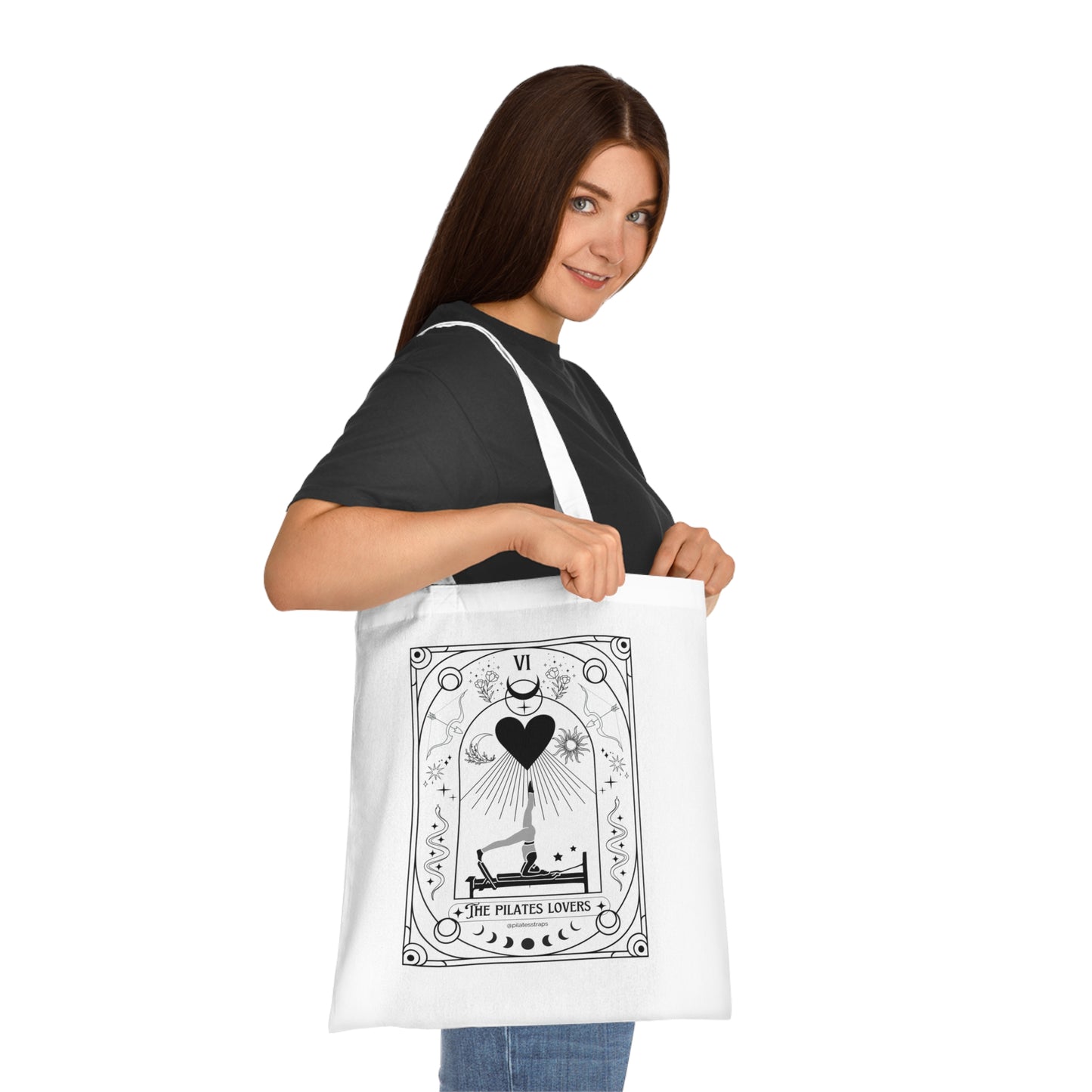 Pilates Tarot & Magic Inspired Cotton Tote