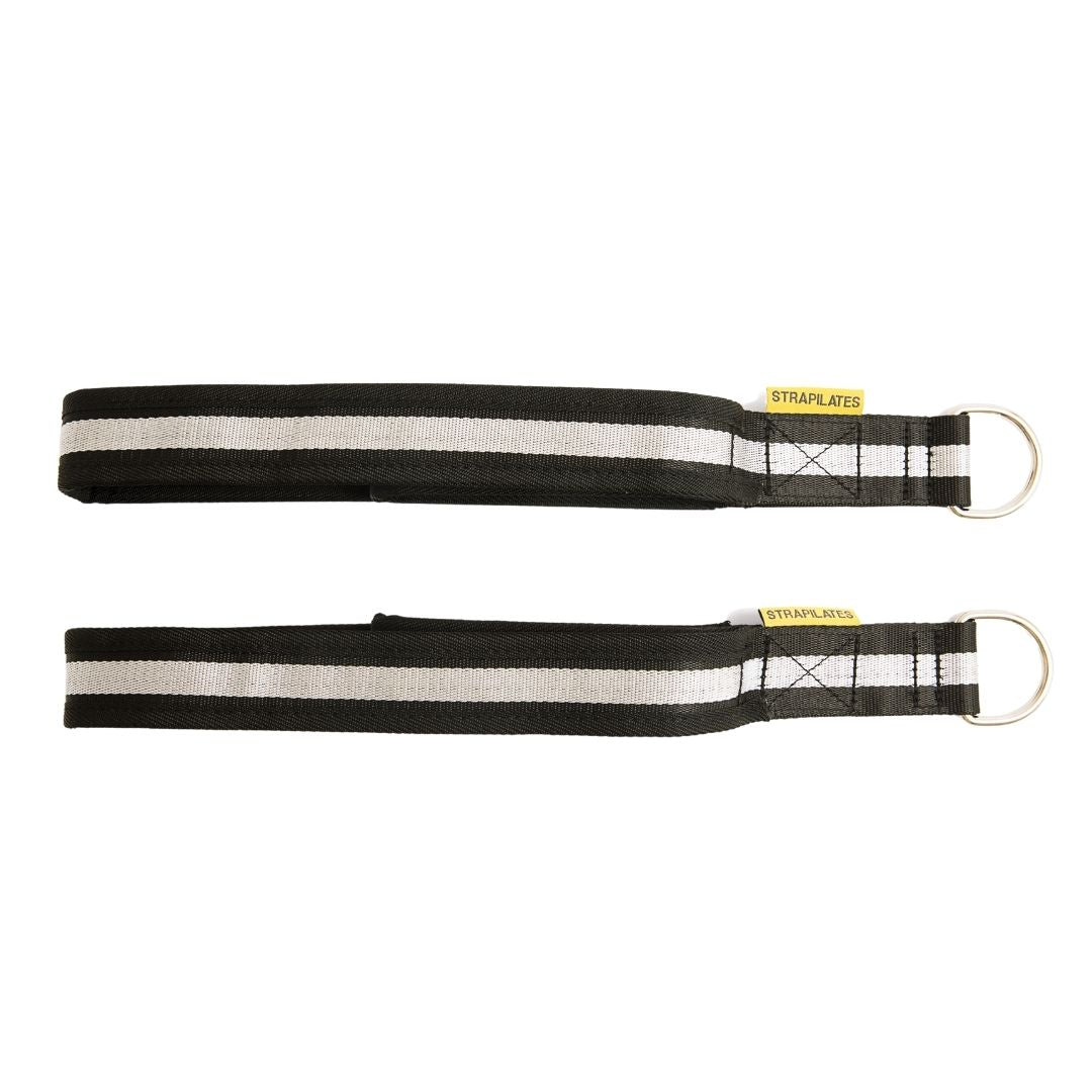 Double Loop Pilates Straps (Striped)