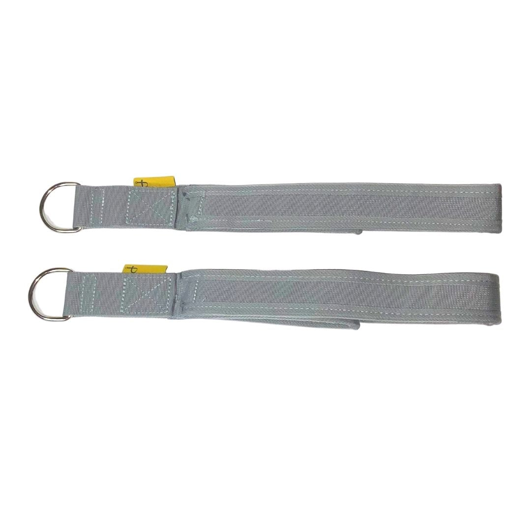 Grey Padded Double Loop Pilates Straps – STRAPILATES