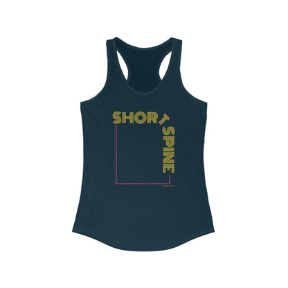 Women's "Short Spine" Pilates Racerback Tank