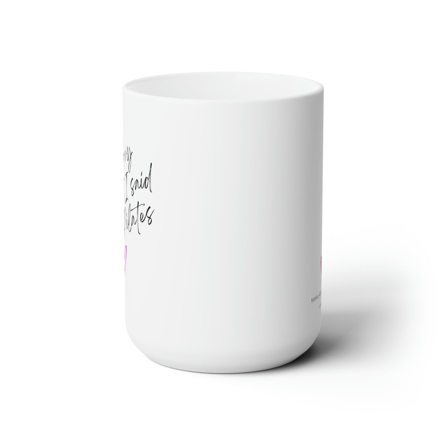 Pilates Ceramic Mug 15oz