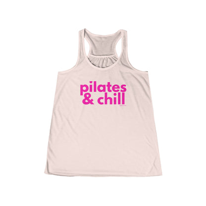 Women's Pilates & Chill Flowy Racerback Tank